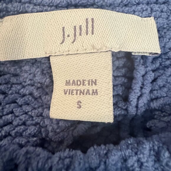 J. Jill Blue Crewneck Sweater - Small - Picture 5 of 7